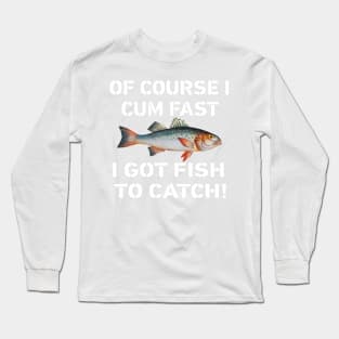 My Lucky Fishing Costume - Freshwater Fish Bass Long Sleeve T-Shirt